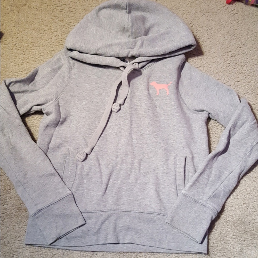 Pink hoodie